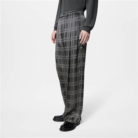 Productos Louis Vuitton: Pantalón tipo pijama en mezcla de seda